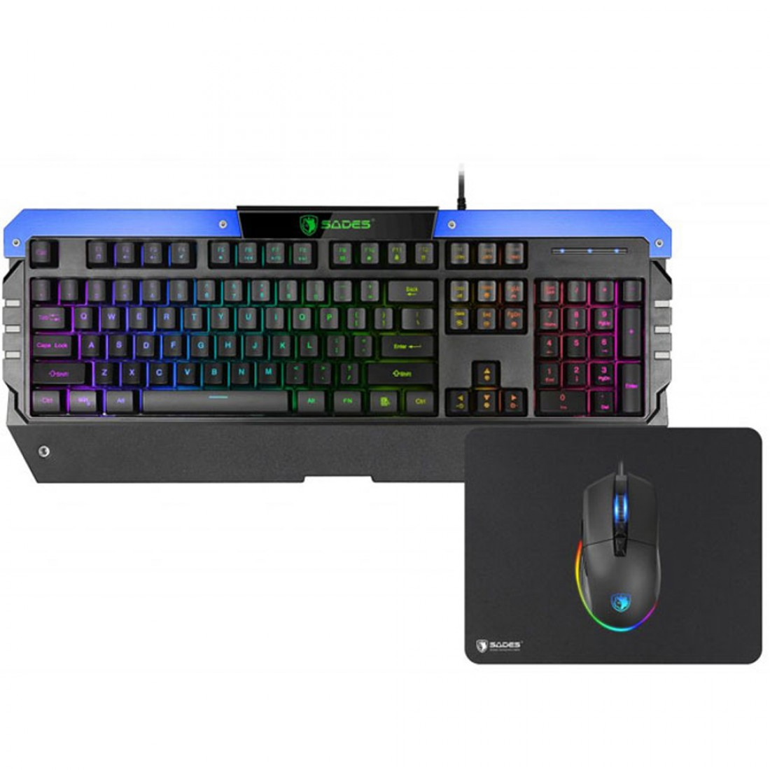 Sades SA-D10 Battle Ram Gaming Combo Set Sades SA-D10 Battle Ram Gaming Combo Set